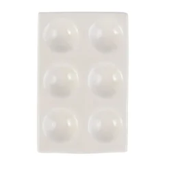 Renesans Paletka porcelanowa - - 6 komór