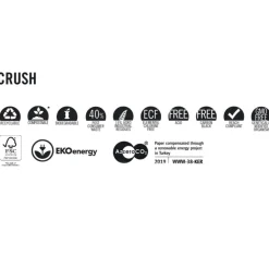 Favini Papier Crush 250g - Almond, brązowy, migdałowy, A4