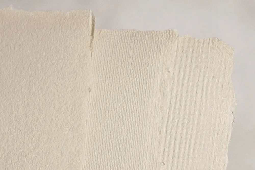 Kalander Papier czerpany - - cappuccino, gładki, A5