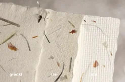 Kalander Papier czerpany - - cebula i trawa, gładki, A5 > Papiery Czerpane