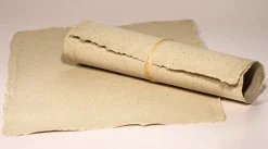 Kalander Papier czerpany - - kawa, gładki, A5 > Papiery Czerpane