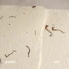 Kalander Papier czerpany - - tytoń, gładki, A5