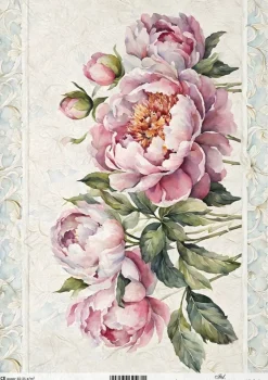 ITD Collection Papier do decoupage A4 - - ryżowy, R2456