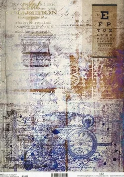 ITD Collection Papier do decoupage A4 - - ryżowy, R1673 > Papiery Do Decoupage