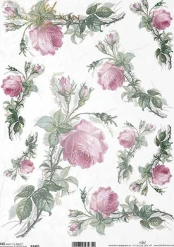 ITD Collection Papier do decoupage A4 - - ryżowy, R1405
