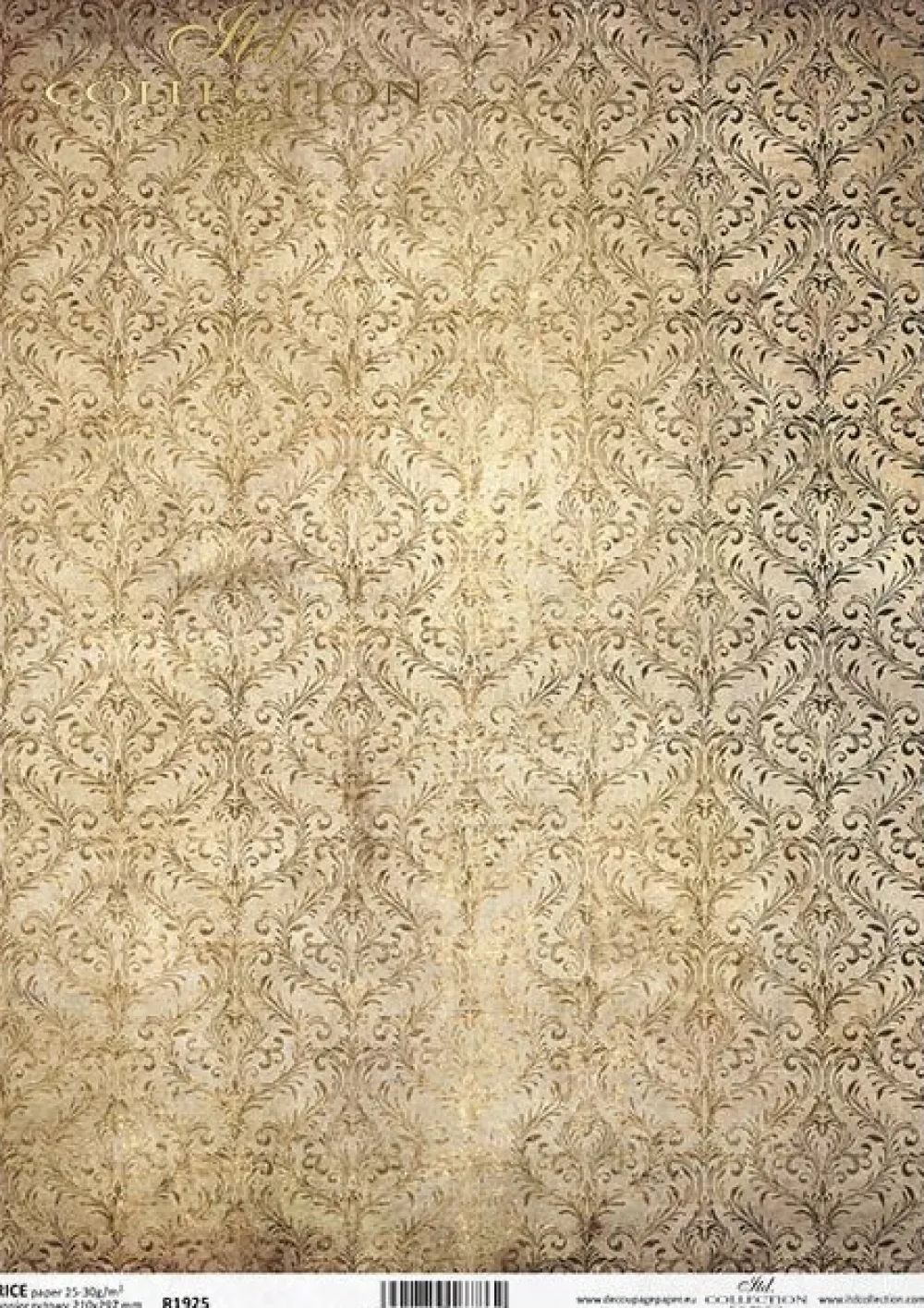 ITD Collection Papier do decoupage A4 - - ryżowy, R1925