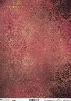 ITD Collection Papier do decoupage A4 - - ryżowy, R1855 > Papiery Do Decoupage