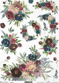 ITD Collection Papier do decoupage A4 - - ryżowy, R1834