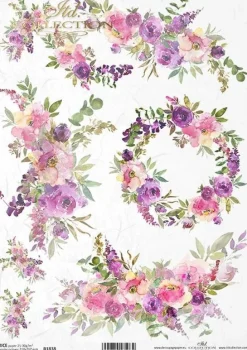 ITD Collection Papier do decoupage A4 - - ryżowy, R1203 > Papiery Do Decoupage