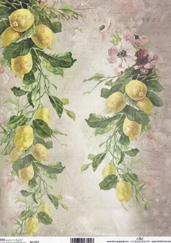 ITD Collection Papier do decoupage A4 - - ryżowy, R1111 > Papiery Do Decoupage