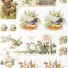 ITD Collection Papier do decoupage A4 - - ryżowy, R858