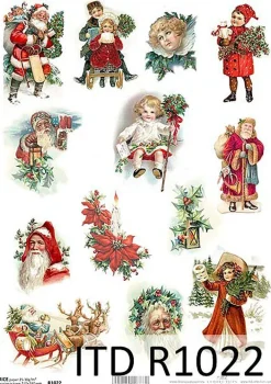 ITD Collection Papier do decoupage A4 - - ryżowy, R1017 > Papiery Do Decoupage