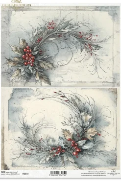ITD Collection Papier do decoupage A4 - - ryżowy R2673