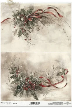 ITD Collection Papier do decoupage A4 - - ryżowy R2676