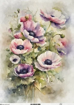 ITD Collection Papier do decoupage A4 - - ryżowy, R2469 > Papiery Do Decoupage