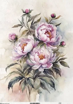 ITD Collection Papier do decoupage A4 - - ryżowy, R2462 > Papiery Do Decoupage