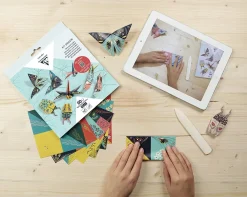 Clairefontaine Papier do origami, Insects - - 70 g, 60 ark.