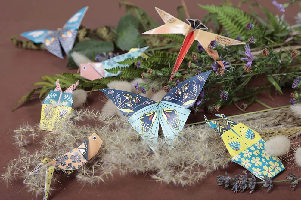 Clairefontaine Papier do origami, Insects - - 70 g, 60 ark.