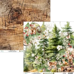 Mintay by Karola Papier do scrapbookingu 30,5 x 30,5 cm - Mintay - Wildwood Secrets 03 > Papiery Do Scrapbookingu