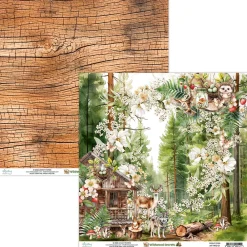 Mintay by Karola Papier do scrapbookingu 30,5 x 30,5 cm - Mintay - Wildwood Secrets 01 > Papiery Do Scrapbookingu