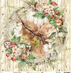 Mintay by Karola Papier do scrapbookingu 30,5 x 30,5 cm - Mintay - Wildwood Secrets 02