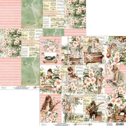 Mintay by Karola Papier do scrapbookingu 30,5 x 30,5 cm - Mintay - Lighthouse 01 > Papiery Do Scrapbookingu