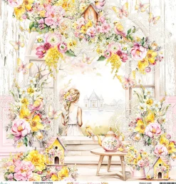 Mintay by Karola Papier do scrapbookingu 30,5 x 30,5 cm - Mintay - Blossom Serenity 03 ><noscript><img width=