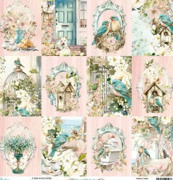 Mintay by Karola Papier do scrapbookingu 30,5 x 30,5 cm - Mintay - Winged Melodies 06
