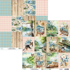 Mintay by Karola Papier do scrapbookingu 30,5 x 30,5 cm - Mintay - By The Lake 06