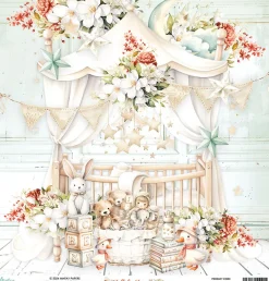Mintay by Karola Papier do scrapbookingu 30,5 x 30,5 cm - Mintay - Lullaby Lane 02