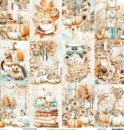 Mintay by Karola Papier do scrapbookingu 30,5 x 30,5 cm - Mintay - Autumn Splendor 06 > Papiery Do Scrapbookingu