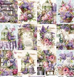 Mintay by Karola Papier do scrapbookingu 30,5 x 30,5 cm - Mintay - Lilac Garden 06 ><noscript><img width=
