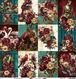 Mintay by Karola Papier do scrapbookingu 30,5 x 30,5 cm - Mintay - Bohemian Wedding 06