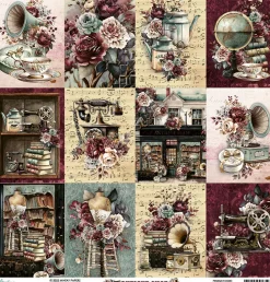 Mintay by Karola Papier do scrapbookingu 30,5 x 30,5 cm - Mintay - Antique Shop 06