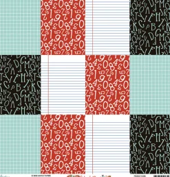 Mintay by Karola Papier do scrapbookingu 30,5 x 30,5 cm - Mintay - School Days 06 > Papiery Do Scrapbookingu