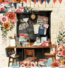 Mintay by Karola Papier do scrapbookingu 30,5 x 30,5 cm - Mintay - School Days 03 > Papiery Do Scrapbookingu