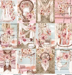 Mintay by Karola Papier do scrapbookingu 30,5 x 30,5 cm - Mintay - Blissful Time 06 > Papiery Do Scrapbookingu