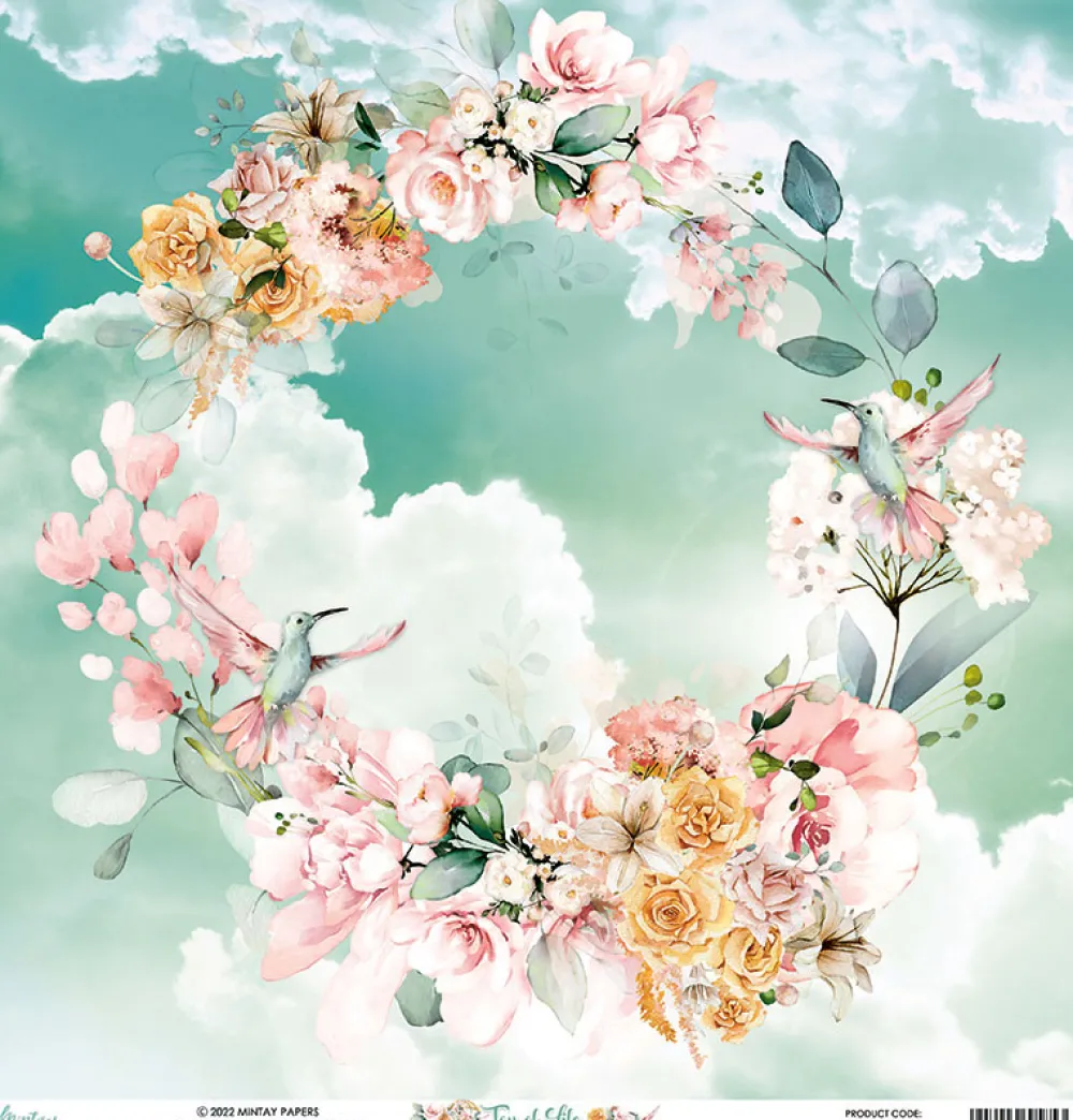 Mintay by Karola Papier do scrapbookingu 30,5 x 30,5 cm - Mintay - Joy of Life 05