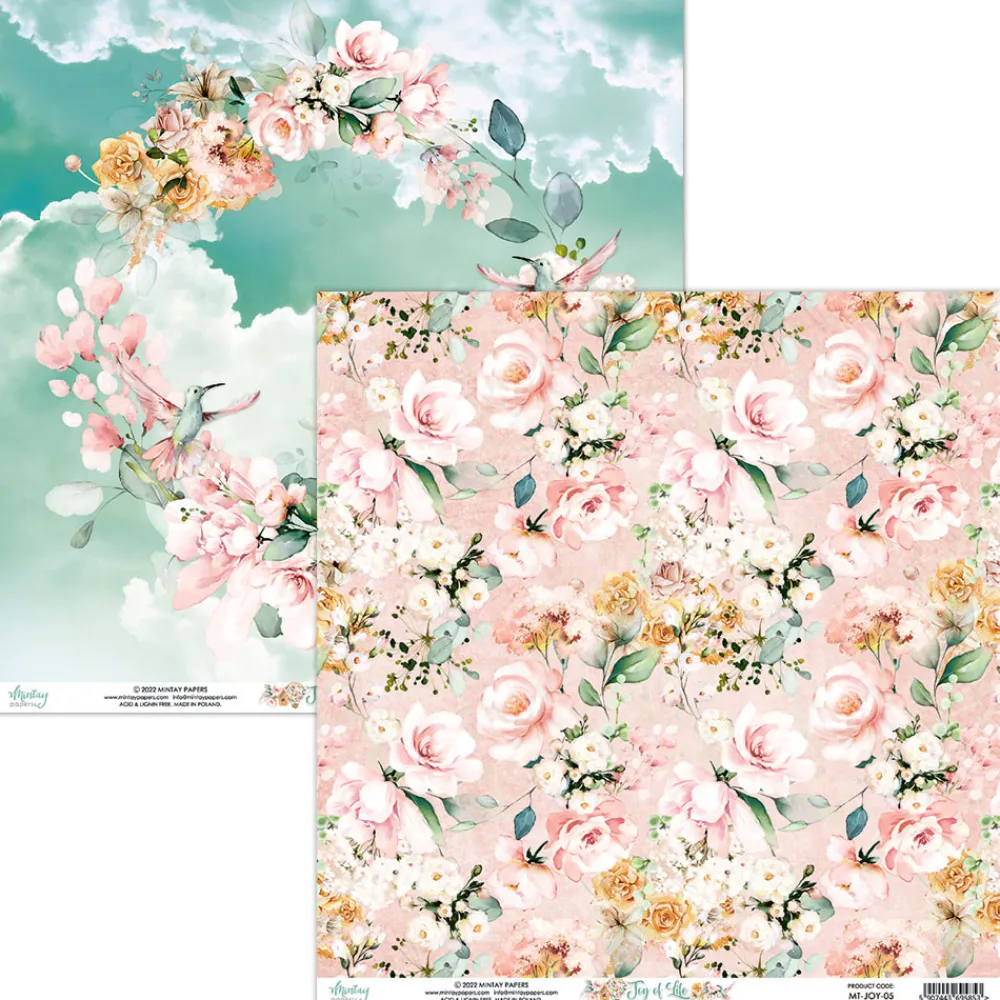 Mintay by Karola Papier do scrapbookingu 30,5 x 30,5 cm - Mintay - Joy of Life 05