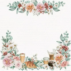 Piatek Trzynastego Papier do scrapbookingu 30,5 x 30,5 cm - Piątek Trzynastego - Coffee Break 06 ><noscript><img width=