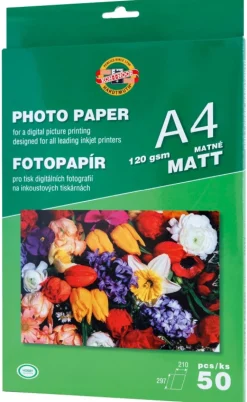 KOH-I-NOOR Papier fotograficzny A4 - - błyszczący, 200 g/m2, 20 ark. > Papier Fotograficzny