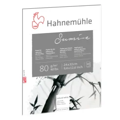 Hahnemuhle Papier japoński do malowania tuszem Sumi-e - Hahnemühle - 24 x 32 cm, 80 g, 20 ark.