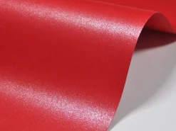 Favini Papier Majestic 250g - Emperor Red czerwony A4 > Papiery Metalizowane