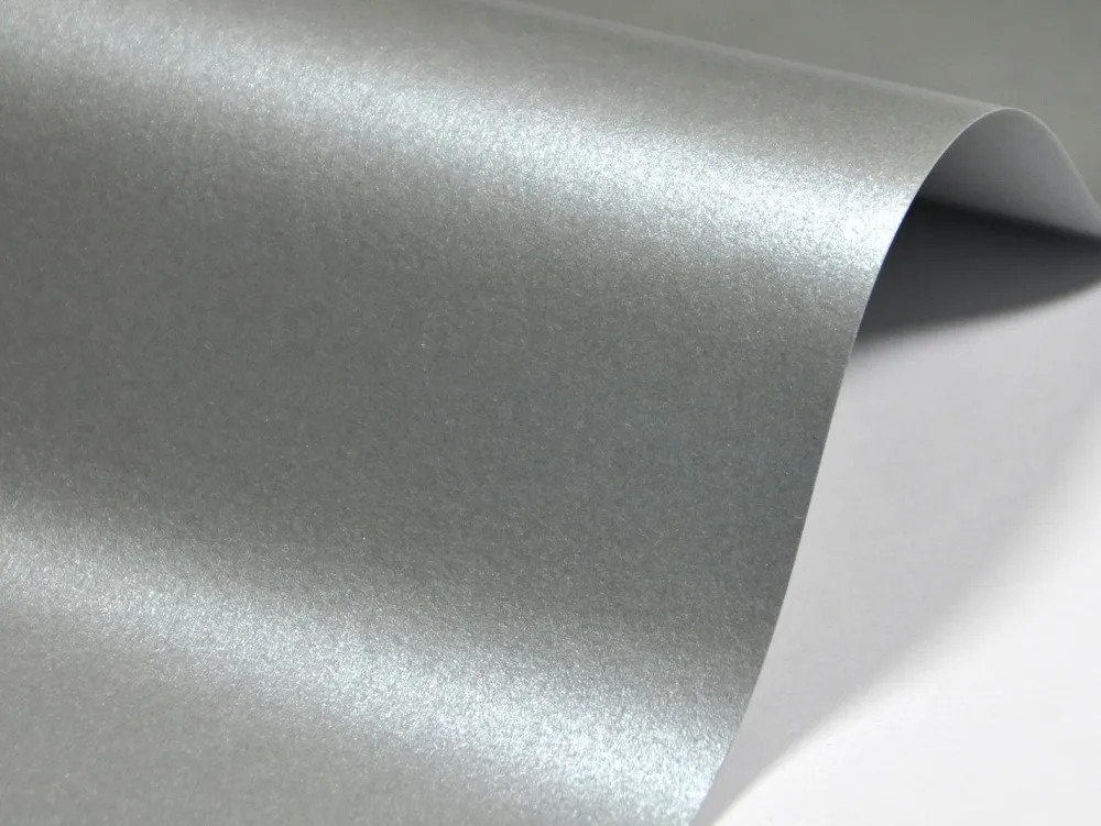Favini Papier Majestic 250g - Moonlight Silver srebrny A4