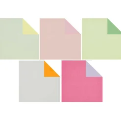Rico Design Papier origami Duo Color Pastel - Paper Poetry - 15 x 15 cm, 100 ark.