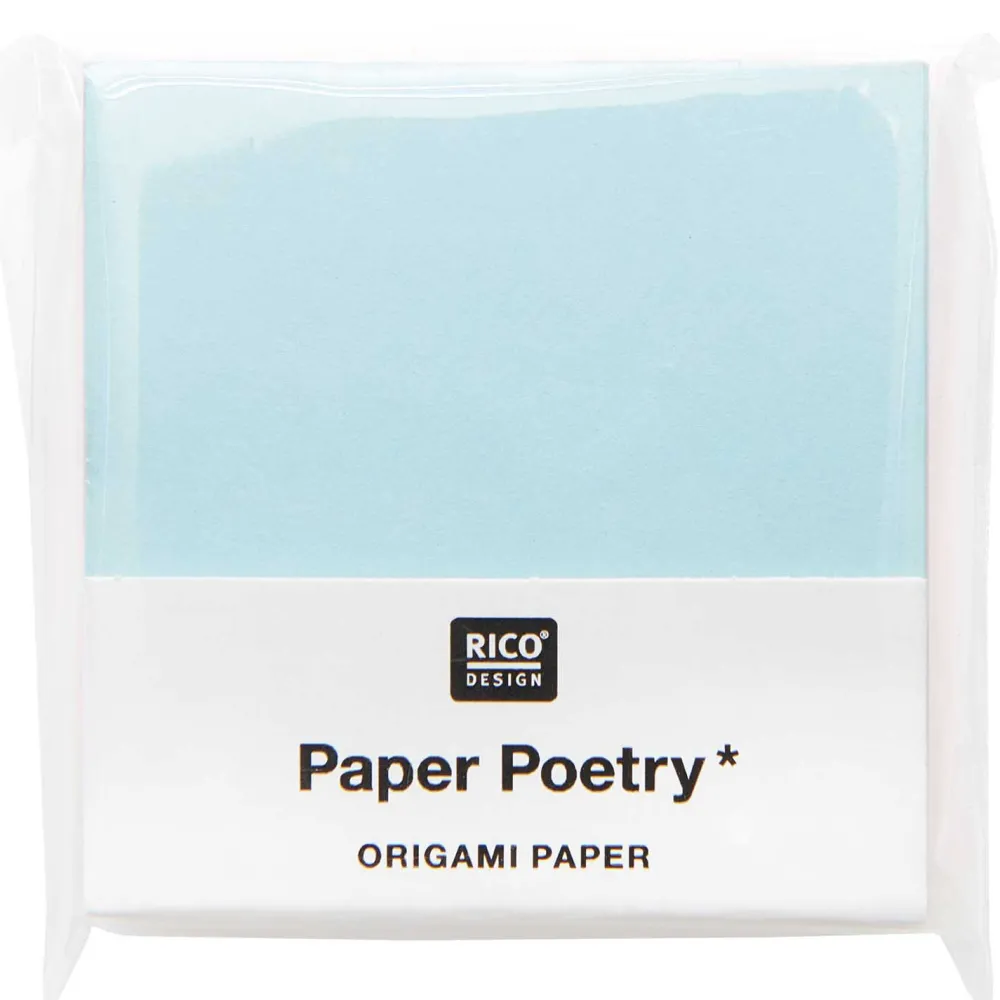 Rico Design Papier origami - Paper Poetry - 5 x 5 cm, 100 ark. > Papier Origami