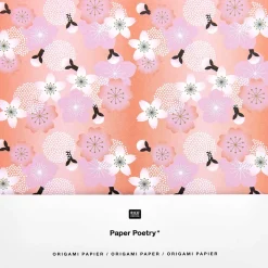 Rico Design Papier origami Sakura Cherry Blossom - Paper Poetry - 70 g, 50 ark. ><noscript><img width=