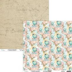 Mintay by Karola Papier 30 x 30 cm - Mintay - Wanderlust 05 > Papiery Do Scrapbookingu