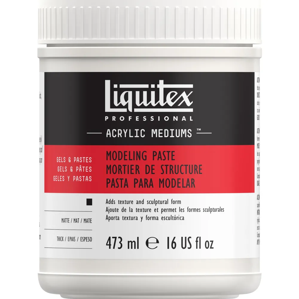 Liquitex Pasta modelująca do farb akrylowych i olejnych - - 473 ml