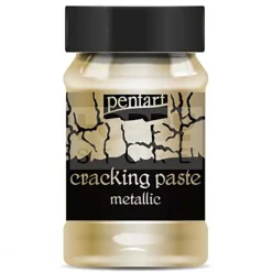 Pentart Pasta pękająca Cracking Paste do decoupage - - złota, 100 ml > Media Do Decoupage